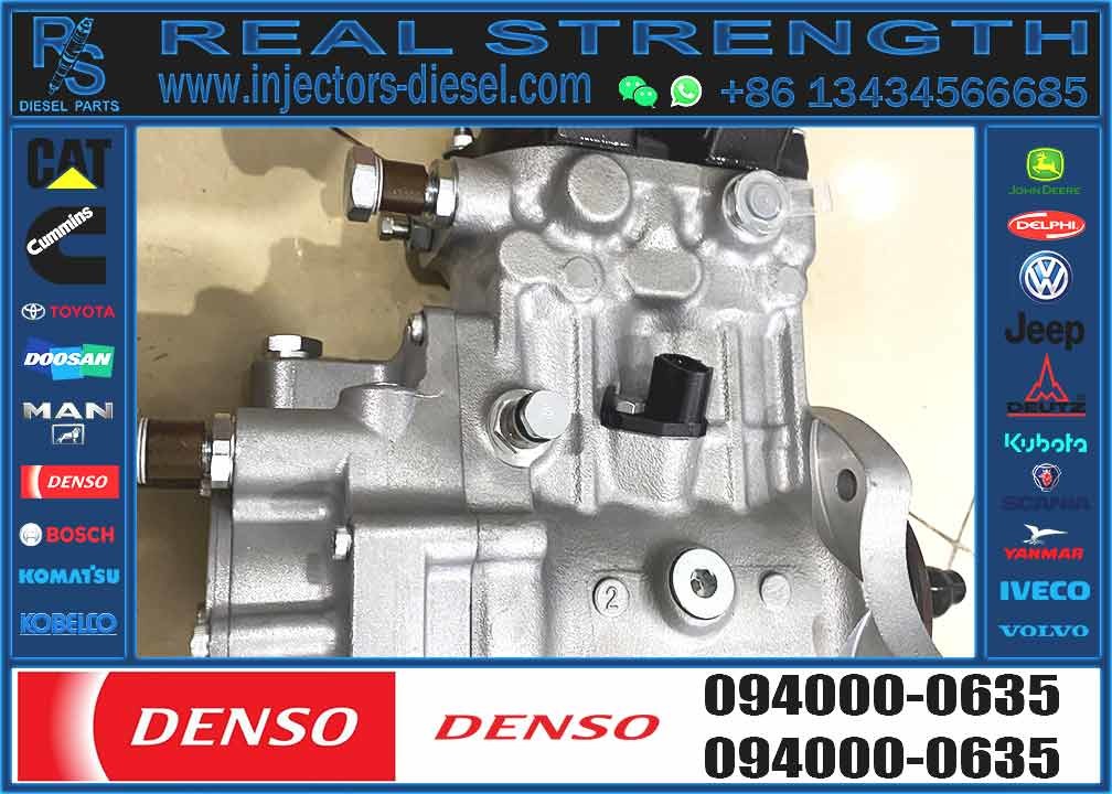 Excavator PC2000-8 Diesel Pump 12V140E Engine Fuel Pump 094000-0635 6219-71-1121