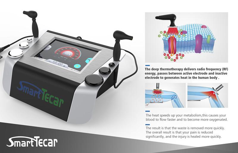 60mm Tecar Therapy Diathermy Machine For Pain Relief
