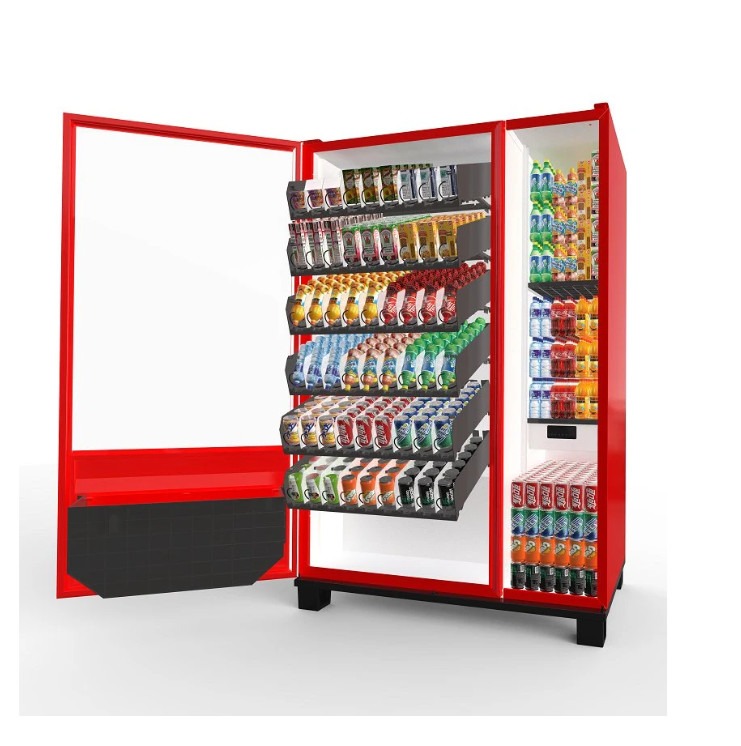 High Quality Automatic Self Snack Combo soft drink vending machines