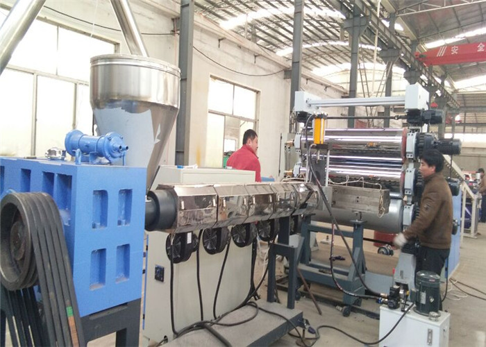 Energy Saving WPC Skinning Foam Board Extruder , WPC Board Machine