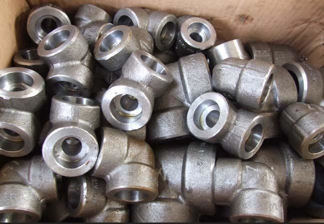 Connection Sw 3000lb Astm A105 Carbon Steel 90 Degree Elbow
