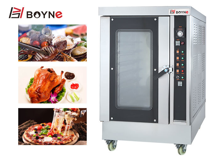 Commercial Kitchen Equipment Stainless Steel Ten Trays Convection Oven