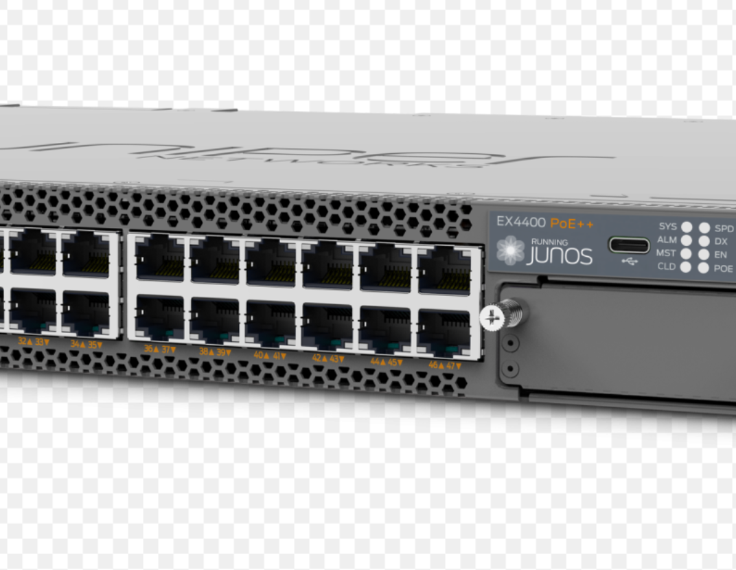 90W POE Juniper Networks Routers Switches EX4400-48P 48x1G