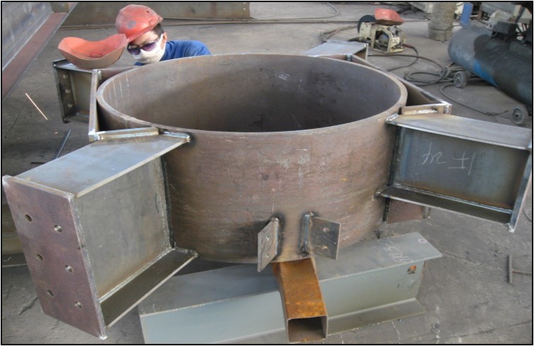 Prefabricated Steel Structural Fabrication ISO 9001 2015 Quality Standard Approved