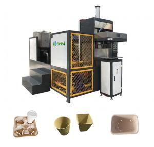 Buy cheap Small Pulp Moulding Machinery 25KW Bagasse Molded Pulp Packaging Machinery product