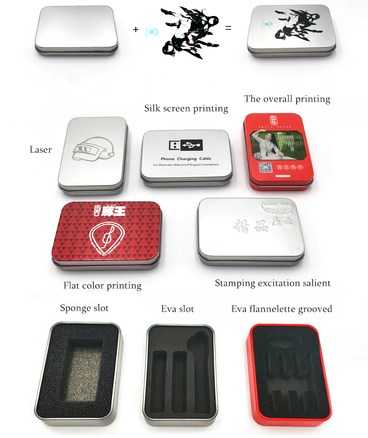 Cylinder Rustproof Printed Tin Boxes Multipurpose With PVC Window