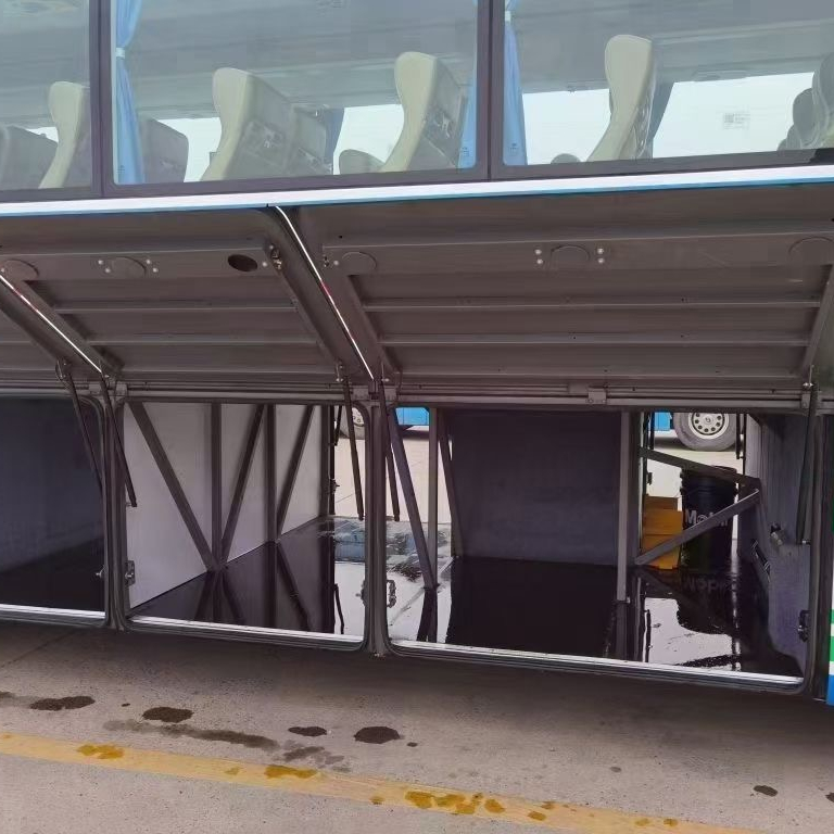 Left Hand Drive Steering 50 Seats Bus with Deisel Fuel at Affordable