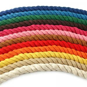 China braided 3mm waxed cotton cord colorful twisted waxed cotton rope on sale