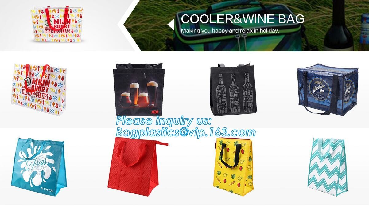 Eco friendly custom slogan laminated pp non woven bag with private logo, Home textile packaging non woven bag for bed sh