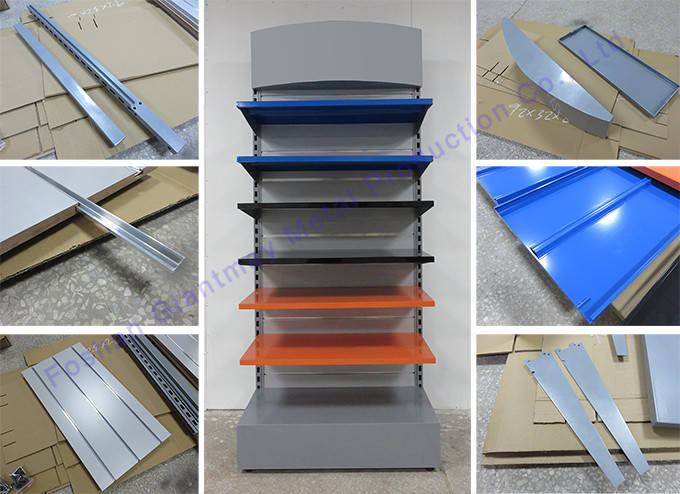 Cosmetics Floor Stand Cosmetic Shop Display Slatwall