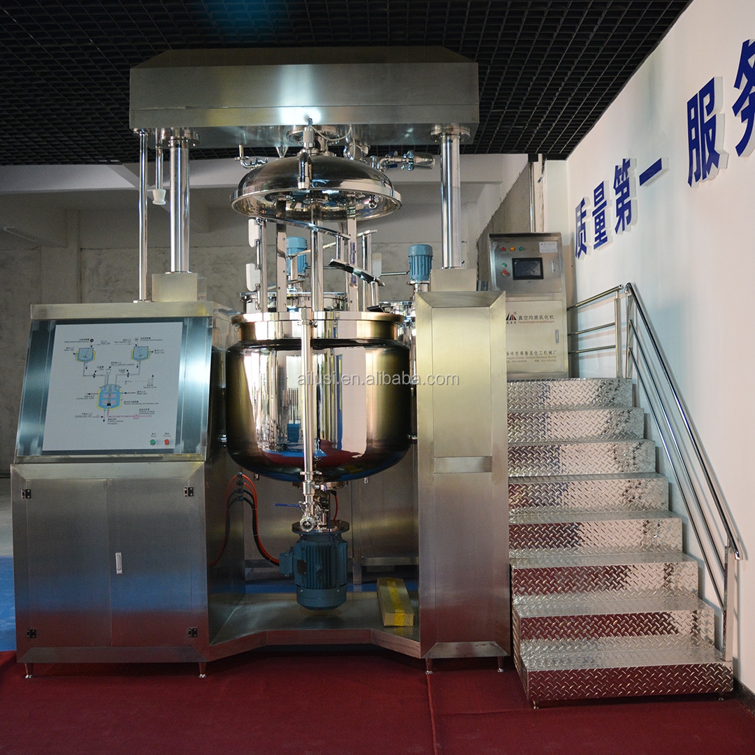 SUS304 Cosmetics Making Paste Liquid Cream Mixer Machine Stirring Equipment 220V/380V 50Hz