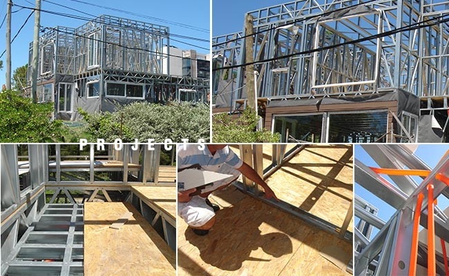 USA Standard 2 Storey Single Family Home Prefabricated Light Steel Framing House Luxury Villa
