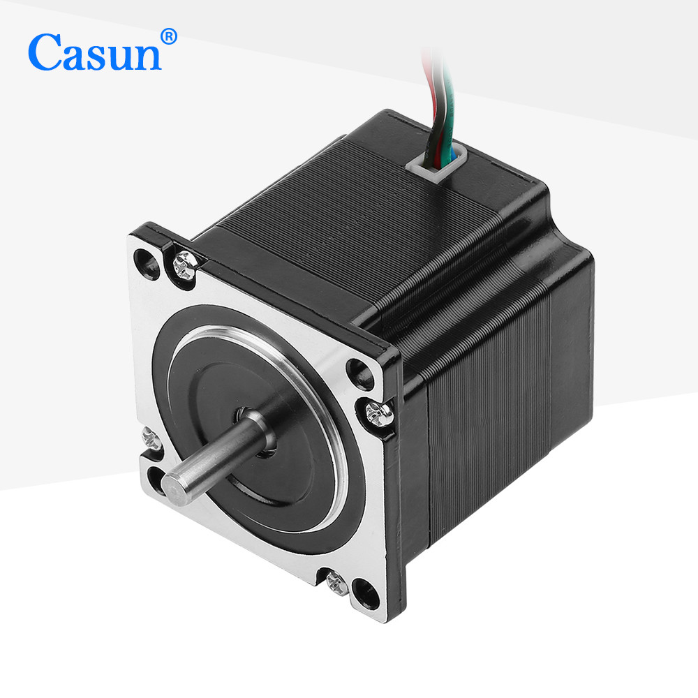 Nema 23 Bipolar 1.8deg 1.2Nm (170oz.in) 57x57x54mm 4 Wires Stepper Motor For XYZ Axis CNC