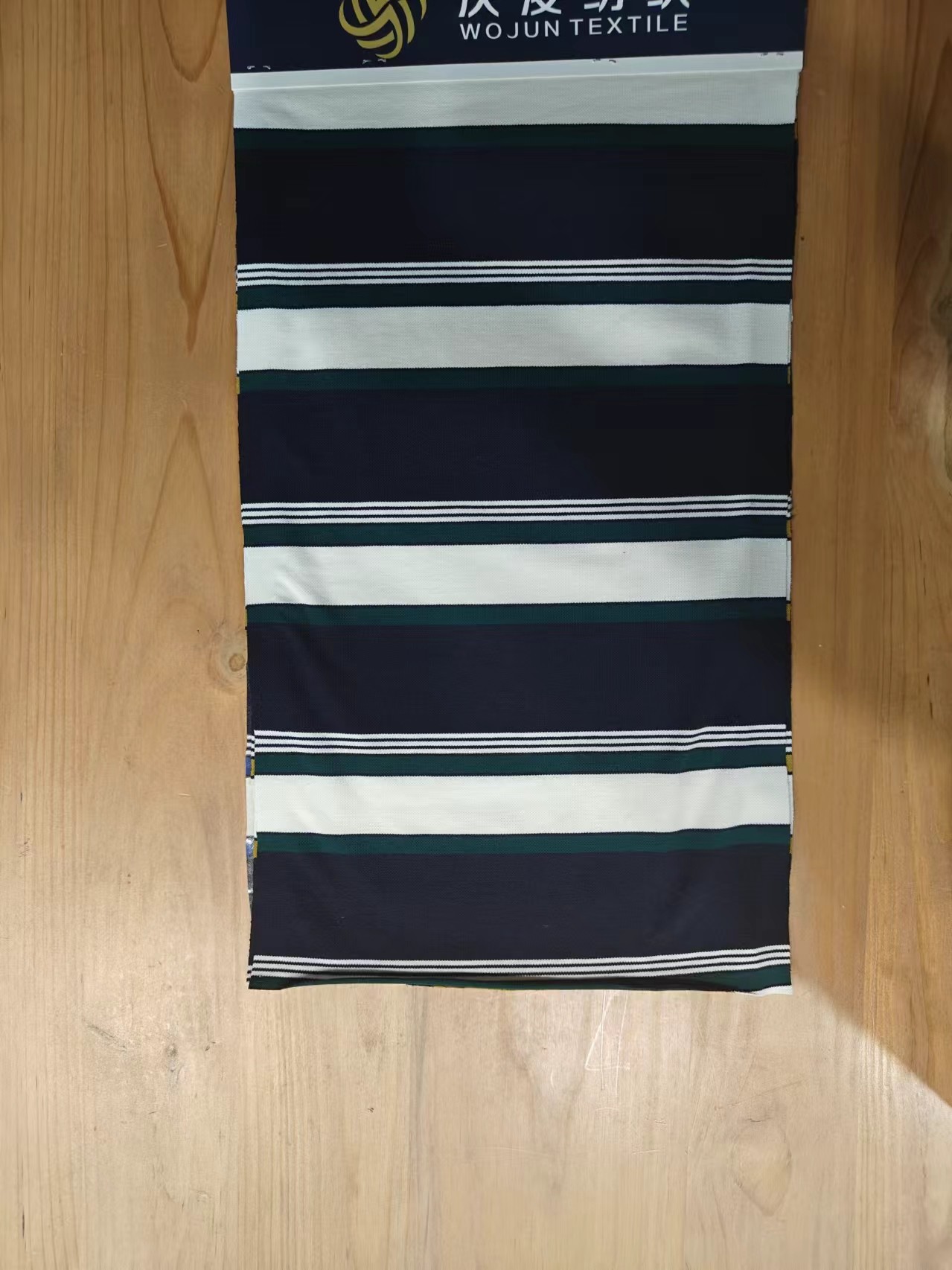 Durable And Comfortable And Skin-Friendly Striped Knit Fabric For Polo Shirt