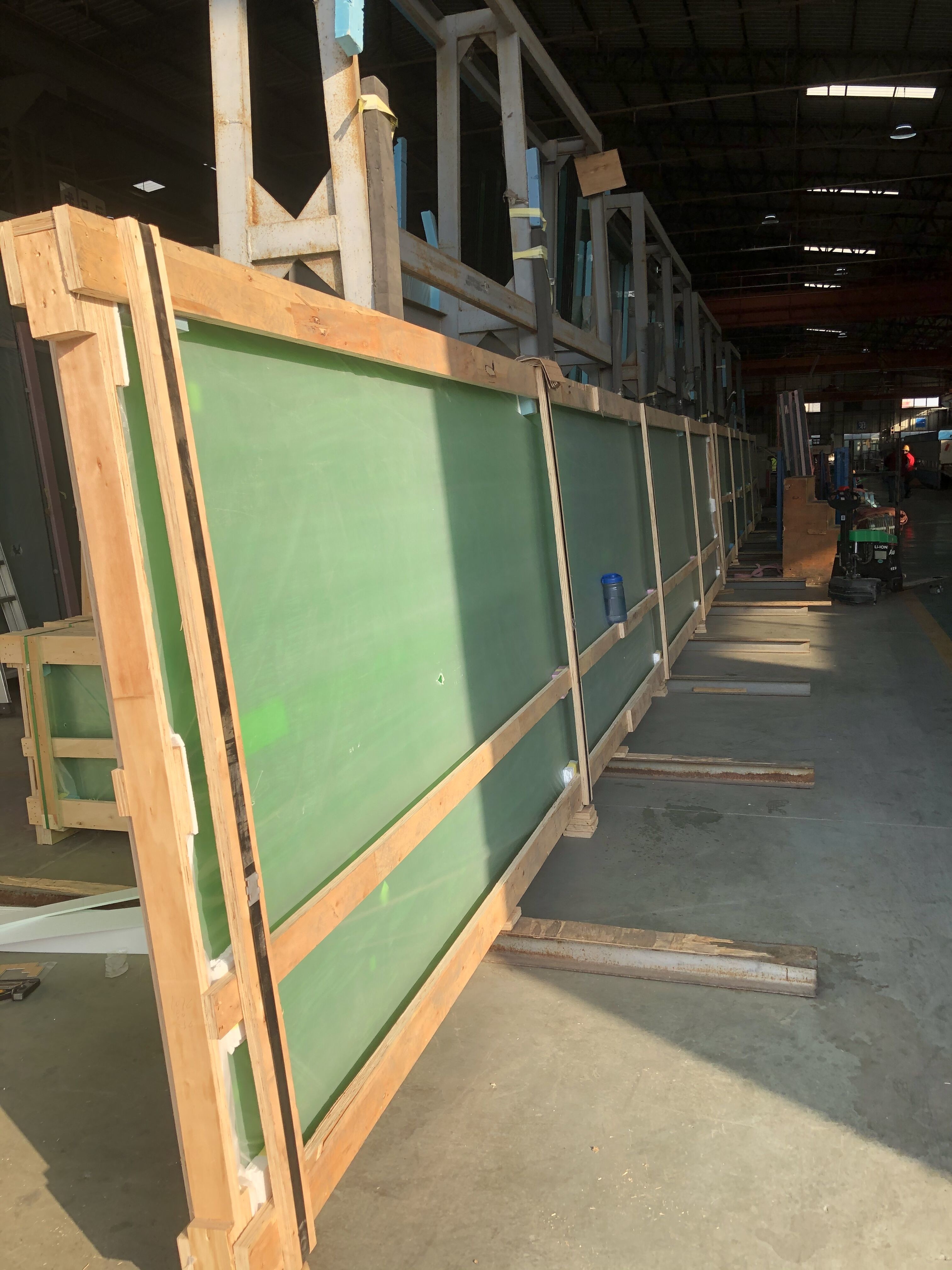 Oversized Jumbo Size Laminated Glass Customized Large Clear Laminated Safety Glass