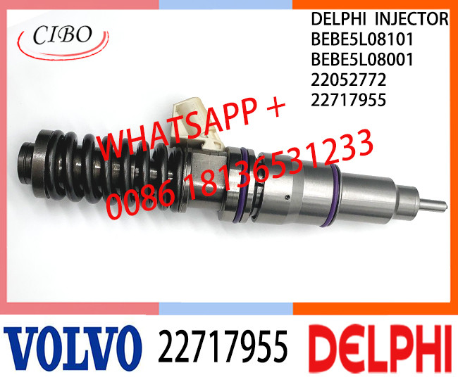 Fuel engine Diesel Injector 22717955 BEBE5L08001 BEBE5L08101 22052772 E3.5 for VOL MD16 EURO 6