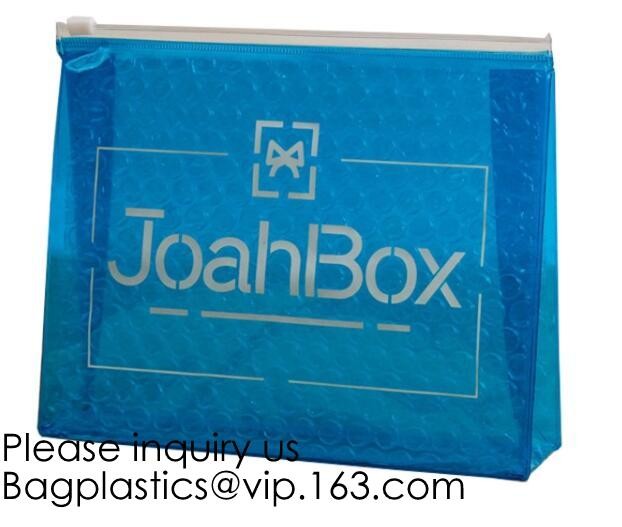 Frosted Plastic EVA Garment Packing Bag Suit Clothes Bags With zipper slider,Luxury design EVA cosmetic packaging bag wi