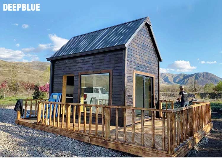 Resort Hotel Garden Studios: Prefab Light Gauge Steel Cabins Ready To Build Modular Home