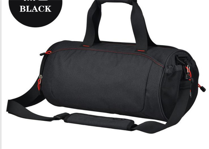 Mens Travel Sports Duffle Bag Workout Custom Logo With Football Mesh Pocket