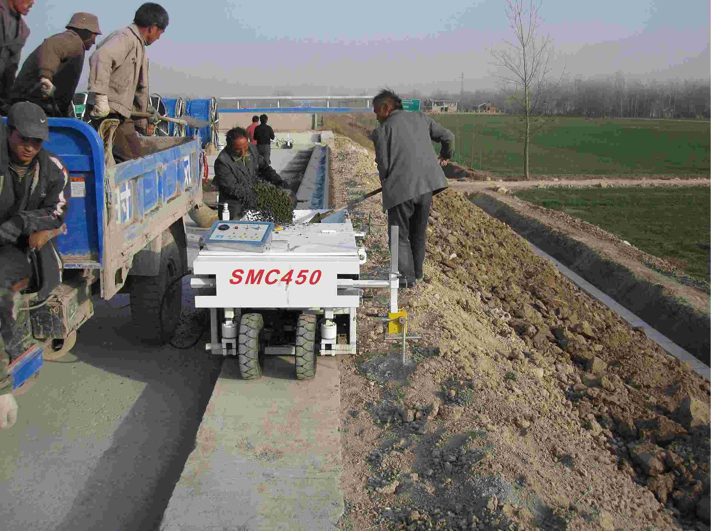 1200mm Width Concrete Slip Form Paver 0-3m/Min Slipform Machine