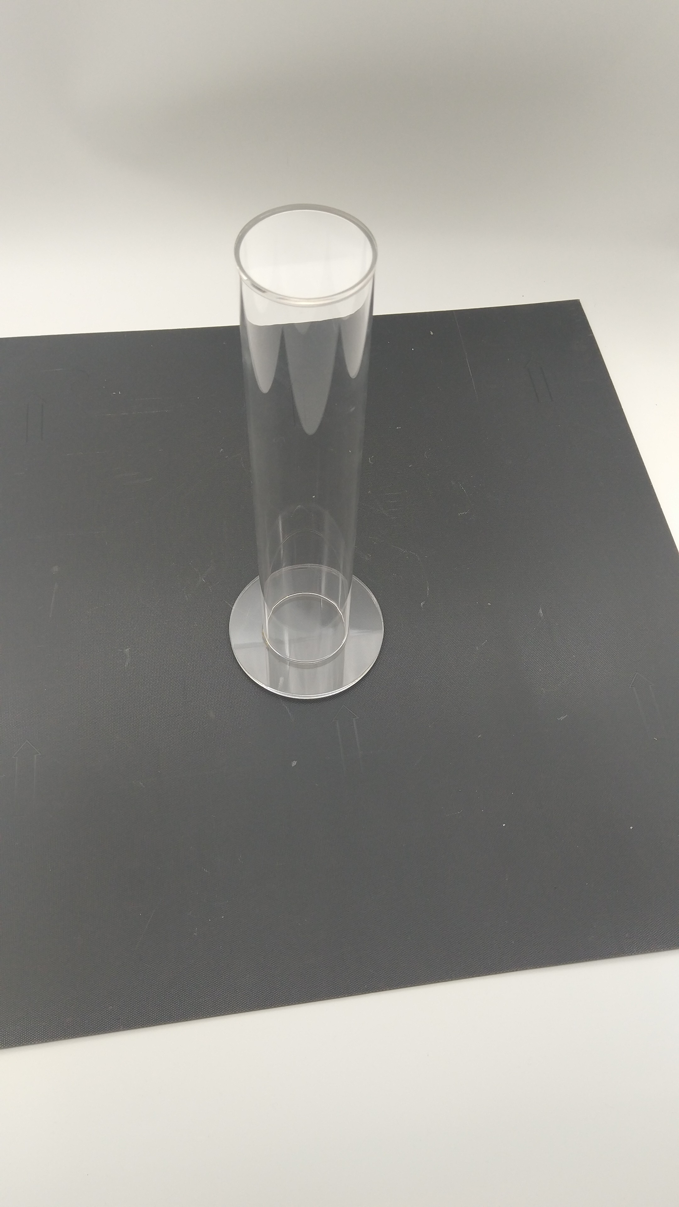 Covered EndsTube Jewelry Display Stands Clear Acrylic Bracelet Holder