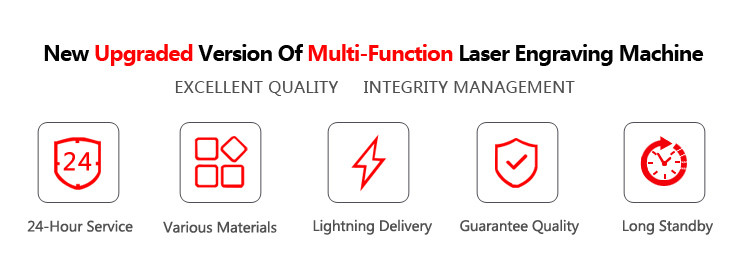 20W fiber laser engraving marking machine for metal and plastic