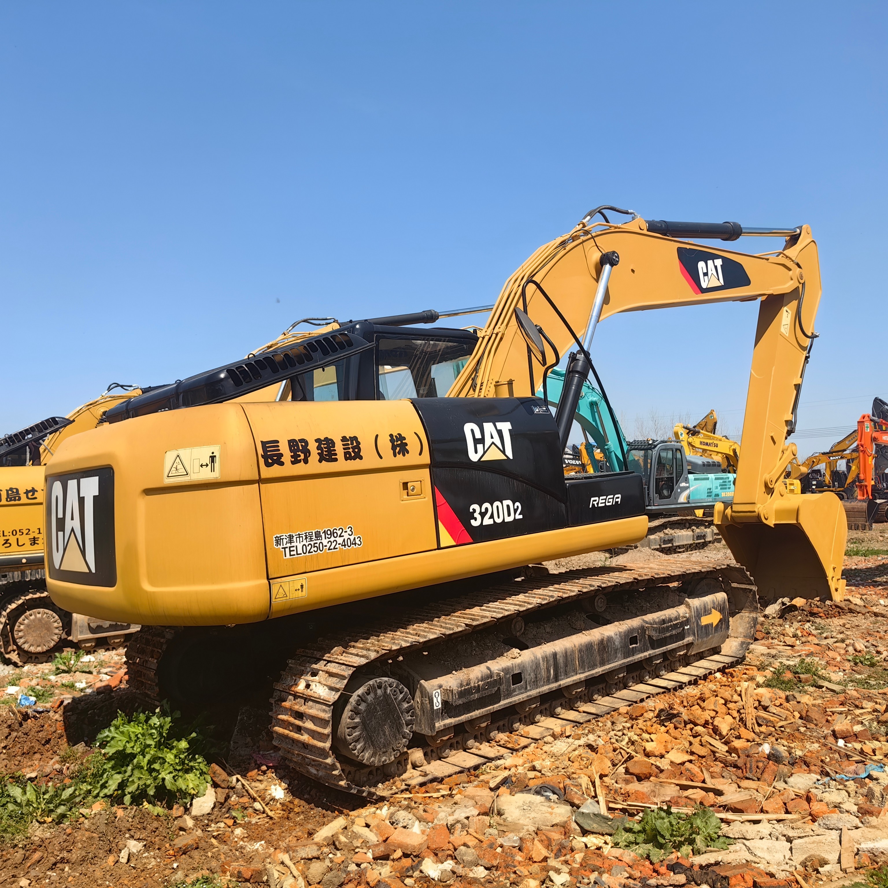 Japan Original Used Caterpillar 320d2 Hydraulic Inspection Excavator For Mining