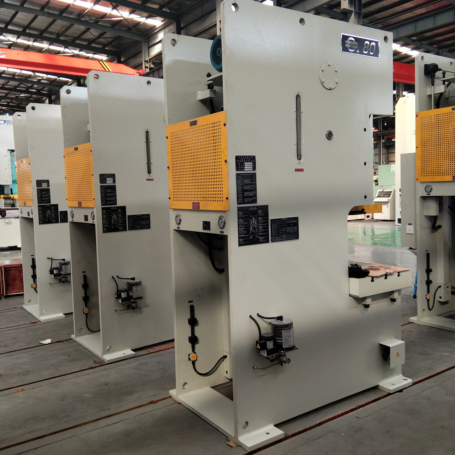 JH21-45 CNC Carbon/Stainless Steel Metal Foil Pneumatic Power Punch Machine