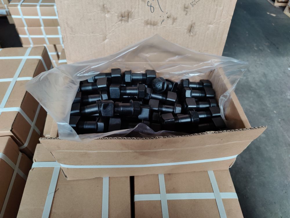 After Service Online support Excavator Bulldozer Track Shoe Plow Hex Segment Bolt and Nut