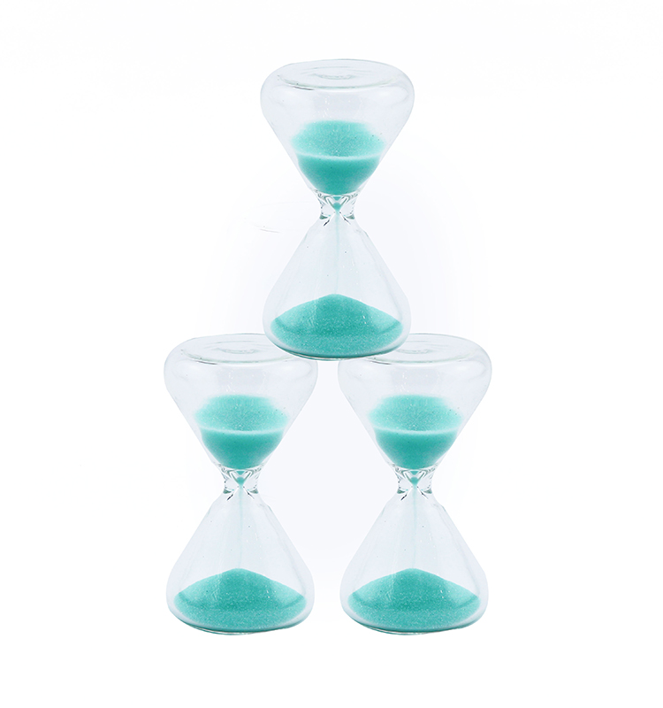 1 3 5 Minutes Glass Hourglass Tea Timer Country / Traditional Style
