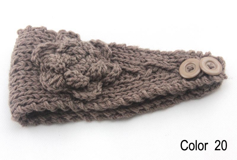 Women knitted headband crochet headband Handmade tenia Mixed quantuty and color