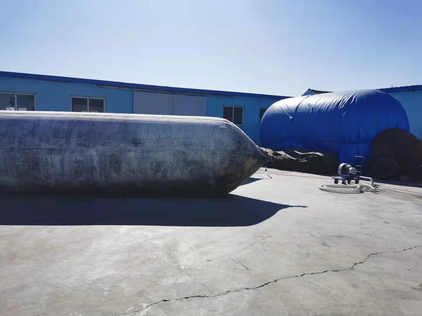 Black Marine Rubber Airbag For Launching And Salvage