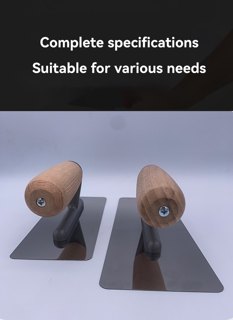 Industrial Grade Stainless Steel Trowel Groover Set for Perfect Concrete Finishing