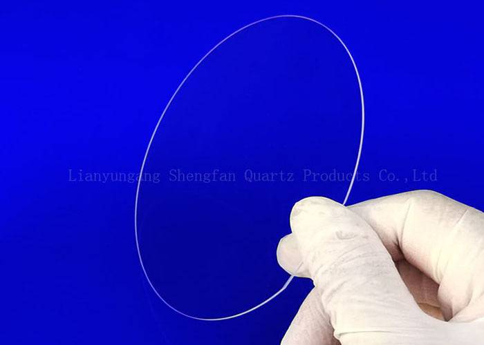 High Purity Fused Quartz Plate Morse 6.5 Hardness 2.2g/Cm3 Density Fused Quartz Plate