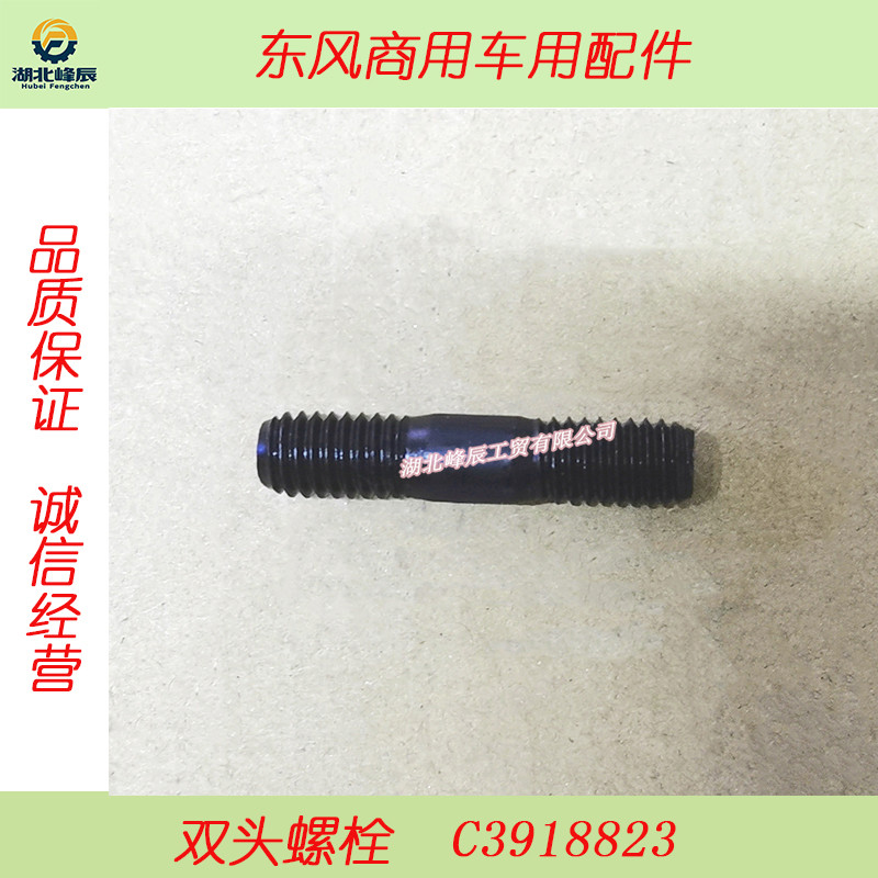 Auto Parts Used for Dongfeng/Dcec Kinland Cummins Motor--Double Ending Bolt C3918823