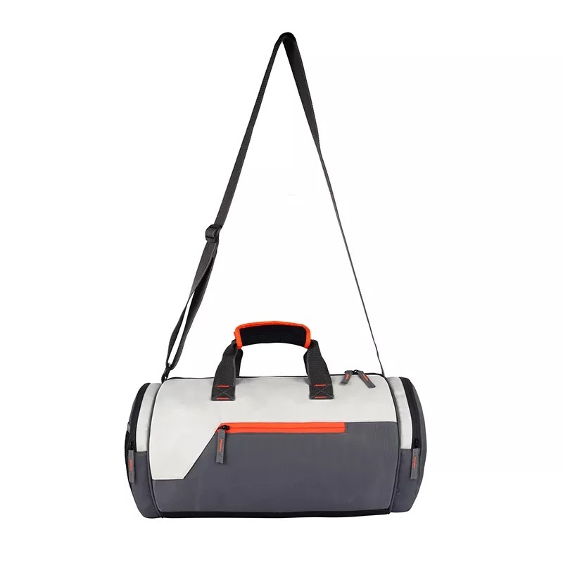 Oxford Gym Bag With Shoe Compartment Personalized Travel Duffle Bag Round