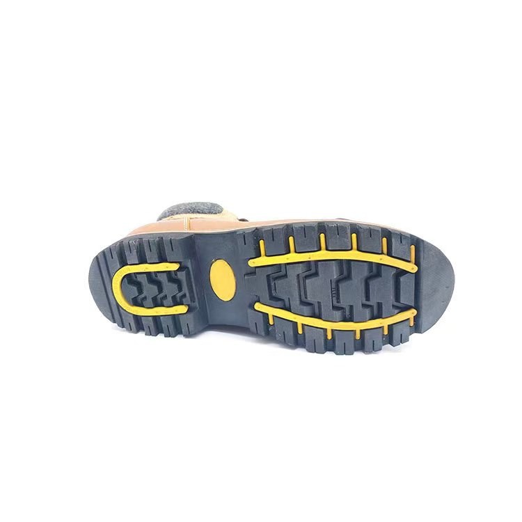 Yellow Style Martin Boots Anti Impact / Anti Puncture Protective Toe Boots