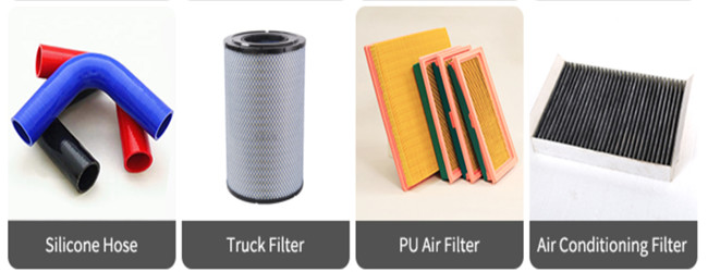 Highly Efficiency Car Air Purification Without Partition High Temperature Filter