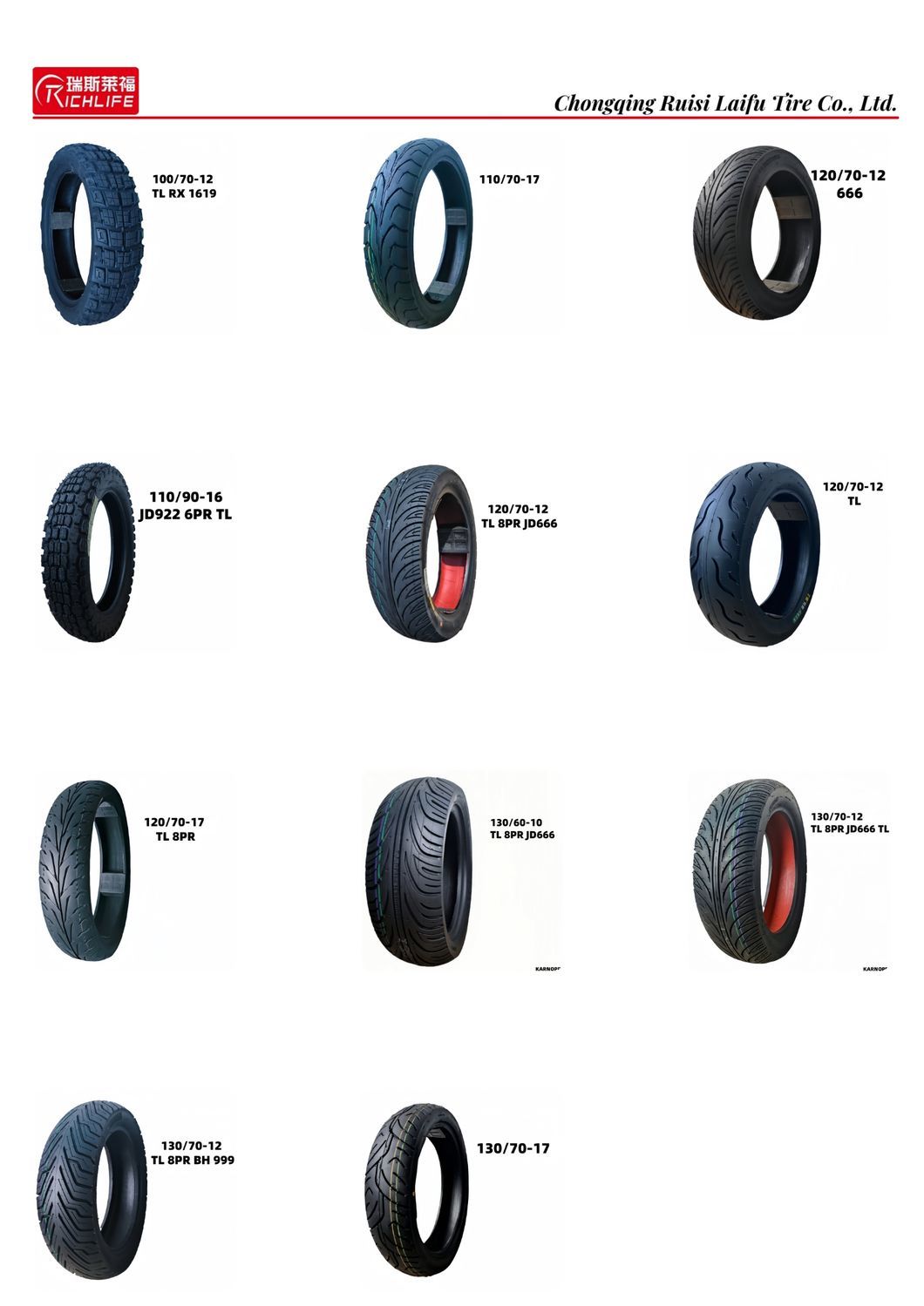 Light Truck Motorcycle Tire 7.00-16 110/90-17 90/90-19 4.60-17 3.00-16 120/80-18 Motorcycle Wheel Insert Tire 110/100-18 2.75-18 90/90-21 80/100-21