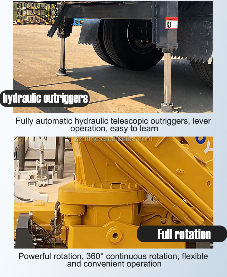14 Ton Mobile Truck Mounted Crane With WEICHAI Engine And 30T.M Rated Lifting Moment