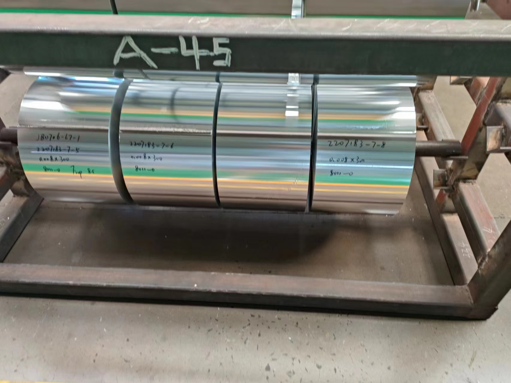 8011 Aluminum Foil Roll 250mm 18mic 300mm 7mic 8011 Aluminum Foil Jumbo Roll Household 8011 Aluminium Foil