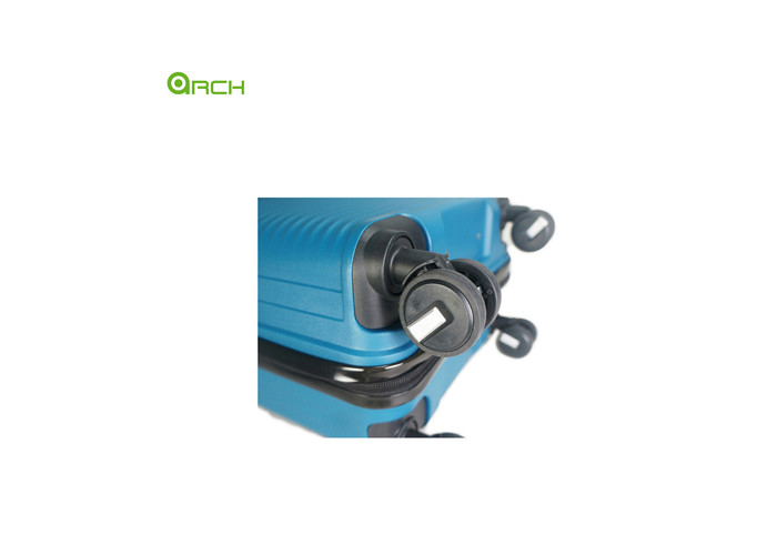Manufacturer Cheap PP Travel Trolley Luggage with Double Spinner Wheels