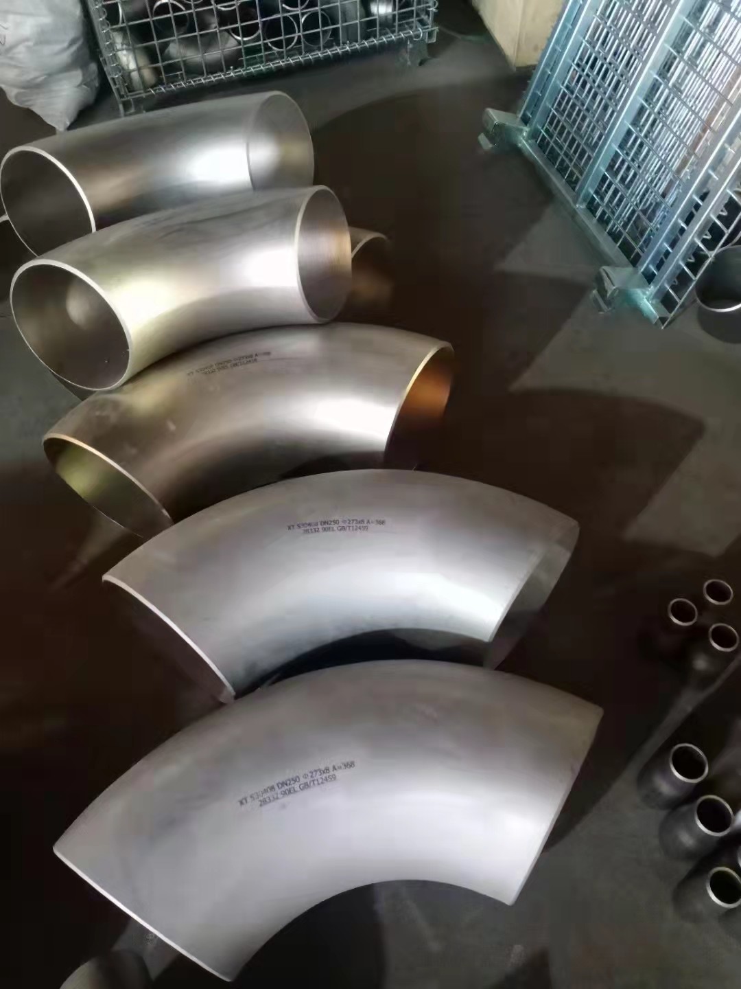 Ss316 Steel Pipe Fitting Elbow 90 Degree Elbow Sch10 Sch40 Seamless