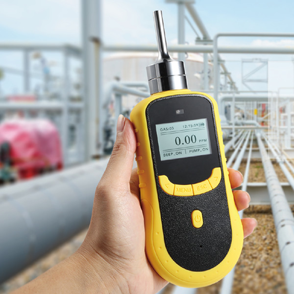 LCD Display Portable O2 Gas Monitoring Equipments With Top Brand Sensor