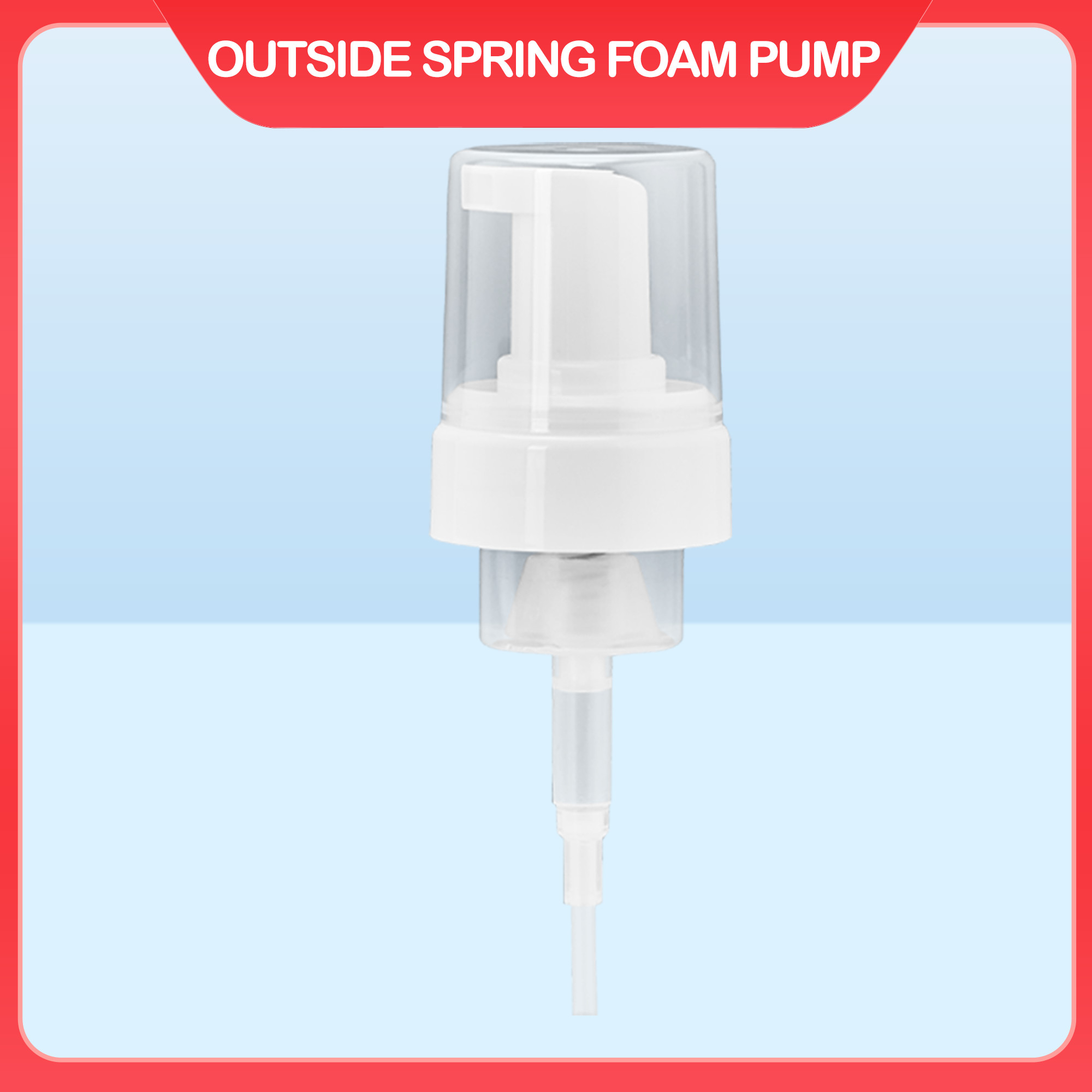 0.4CC,0.8CC Output Recycle Soap Pumps Environmentally Friendly and Effective Neck size 43-410/30-410/40-410