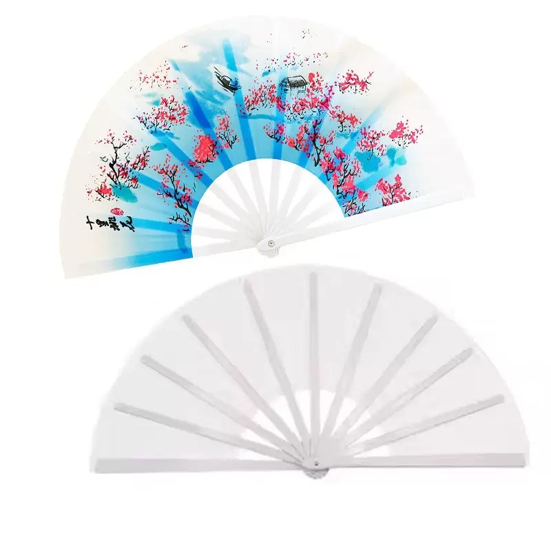 13'' Polyester Double Sided Sublimation Fan Blanks For Photos Printing Customization