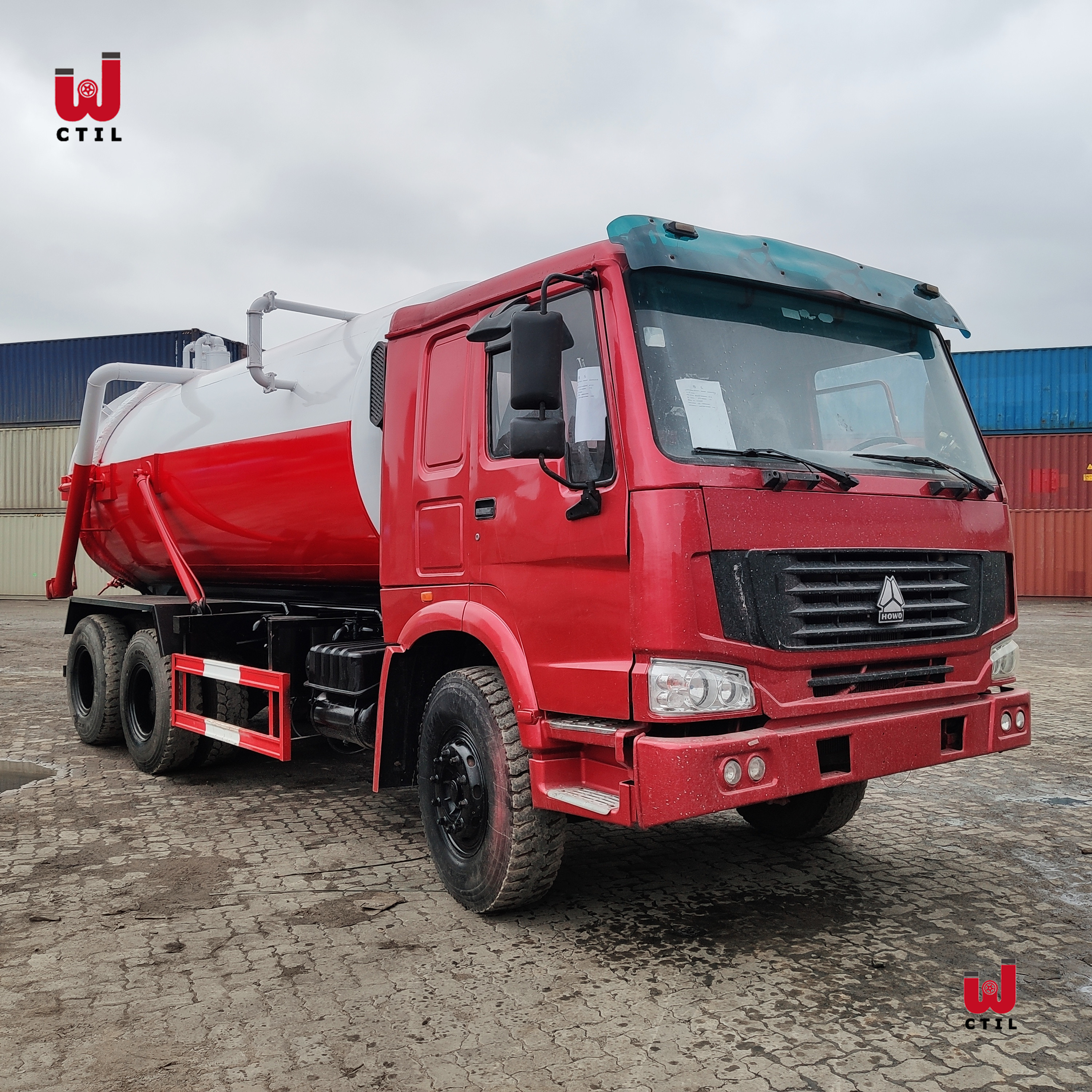 Vactor High Pressure Truck HOWO Sewer Jet Truck 10 Wheelers
