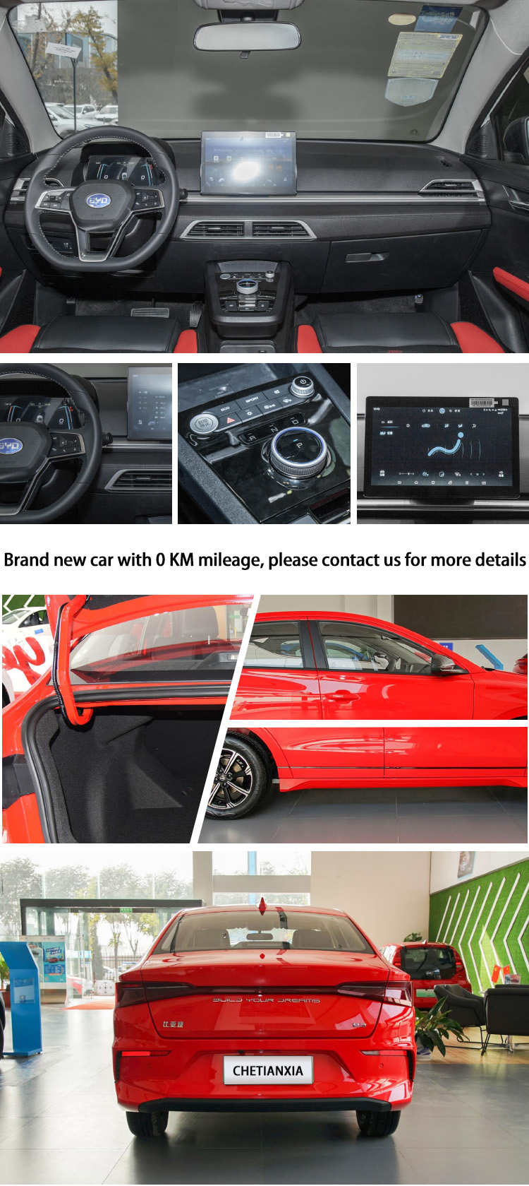 China Electric EV Cars Used Sedan Cars Vehicles BYD E2 E3 EV