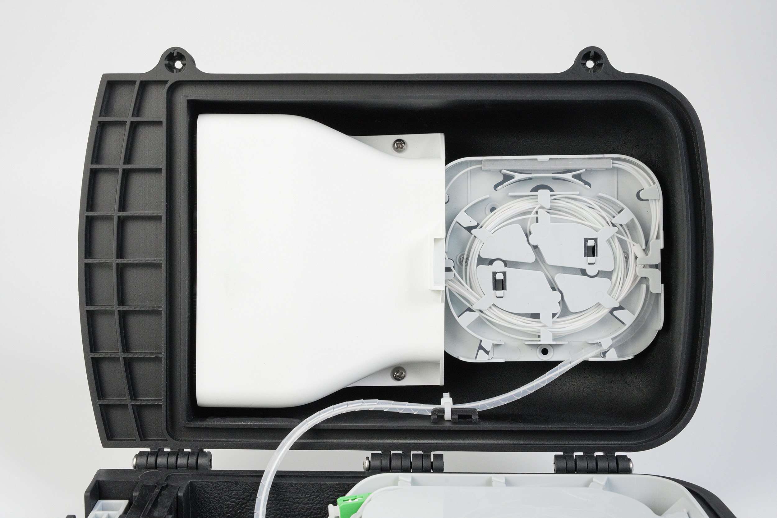 GFS-8A-X Pre-connectorized FTTH Terminal Box 8 Cores Fiber Optical distribution Closure IP 68 FDB 281.4*177*108.8mm