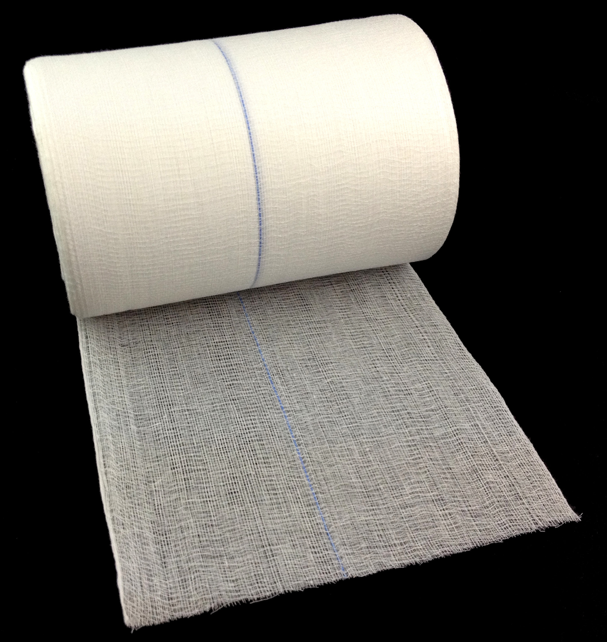 36 Inch Medical Dressing Gauze High Breathability Round Gauze Roll 100 Yards Length